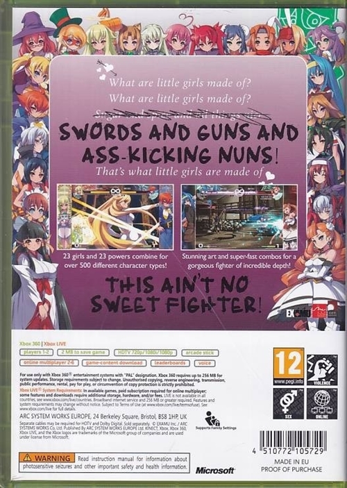 Arcana Heart 3 - XBOX 360 (B Grade) (Genbrug)